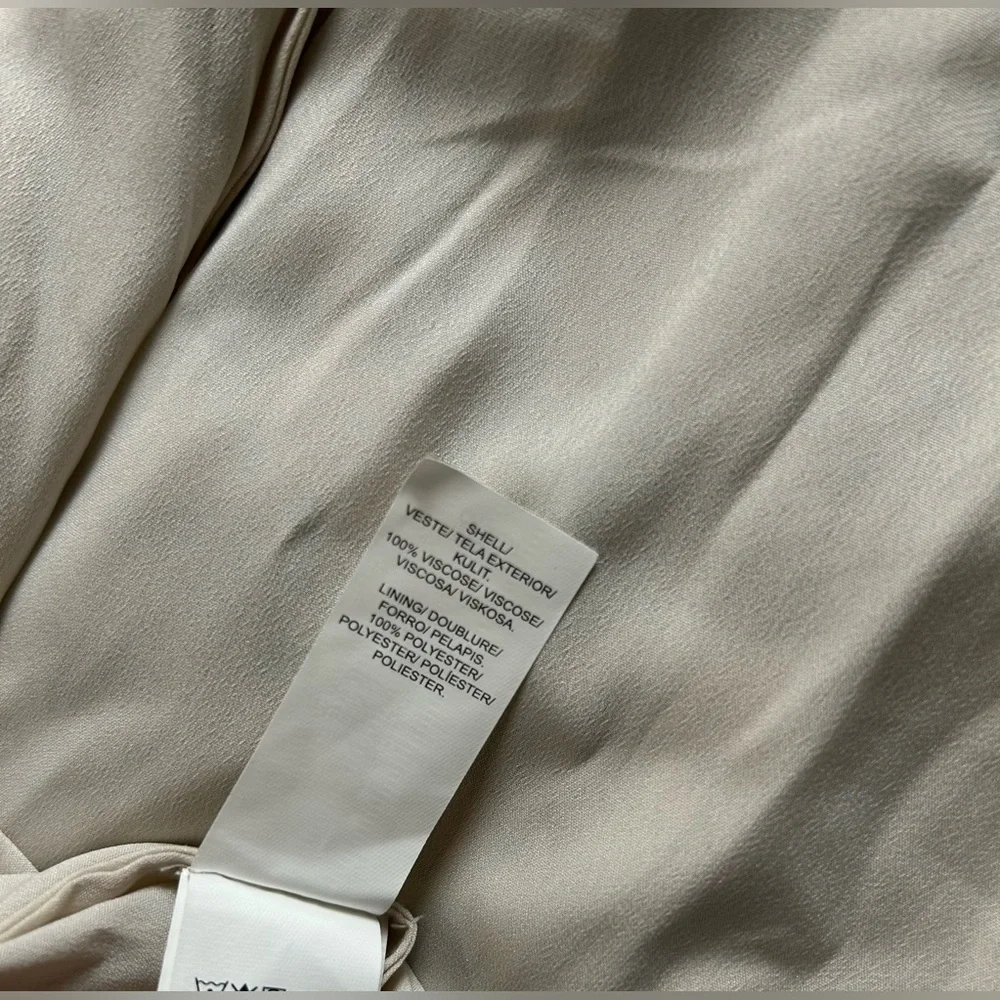 Lucky Brand Floral Maxi Dress - Cream and Blue 100% viscosa - Picture 10 of 10